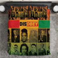 Disobey Black History Tribute Bedding Set Honoring the Civil Rights Legacy - Wonder Print Shop