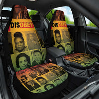 Disobey Black History Tribute Car Seat Cover Honoring the Civil Rights Legacy - Wonder Print Shop