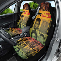 Disobey Black History Tribute Car Seat Cover Honoring the Civil Rights Legacy - Wonder Print Shop