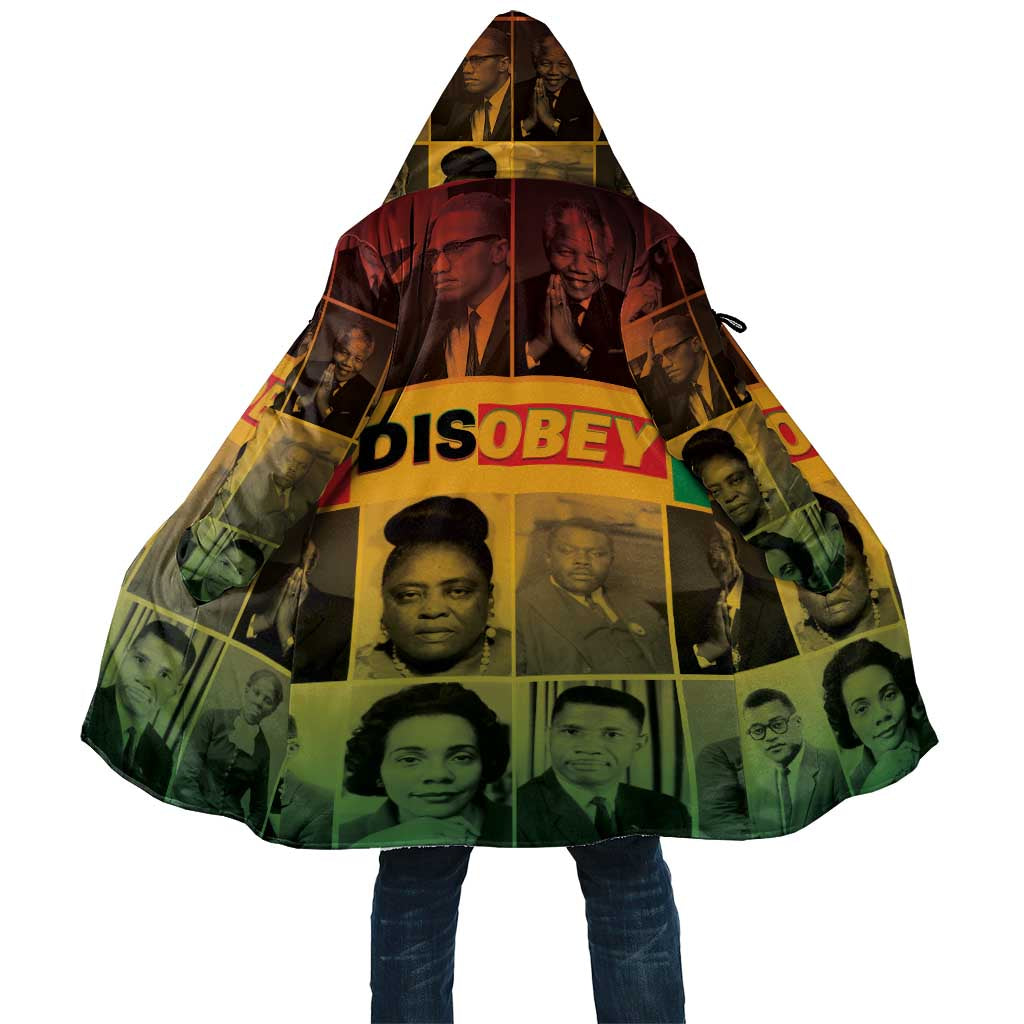 Disobey Black History Tribute Cloak Honoring the Civil Rights Legacy - Wonder Print Shop