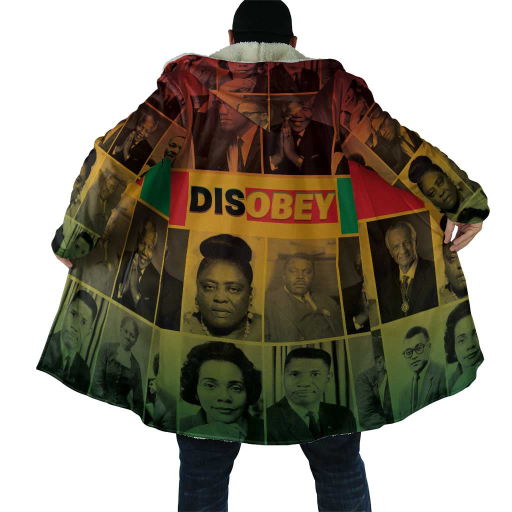 Disobey Black History Tribute Cloak Honoring the Civil Rights Legacy - Wonder Print Shop