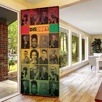 Disobey Black History Tribute Door Cover Honoring the Civil Rights Legacy - Wonder Print Shop
