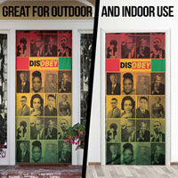 Disobey Black History Tribute Door Cover Honoring the Civil Rights Legacy - Wonder Print Shop