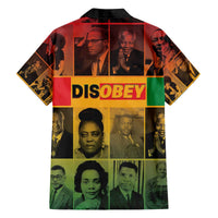 Disobey Black History Tribute Family Matching Off The Shoulder Long Sleeve Dress and Hawaiian Shirt Honoring the Civil Rights Legacy - Wonder Print Shop