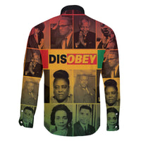 Disobey Black History Tribute Family Matching Off The Shoulder Long Sleeve Dress and Hawaiian Shirt Honoring the Civil Rights Legacy - Wonder Print Shop