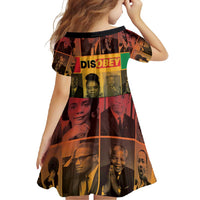 Disobey Black History Tribute Family Matching Summer Maxi Dress and Hawaiian Shirt Honoring the Civil Rights Legacy - Wonder Print Shop