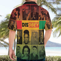Disobey Black History Tribute Hawaiian Shirt Honoring the Civil Rights Legacy - Wonder Print Shop