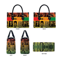 Disobey Black History Tribute Leather Bag Honoring the Civil Rights Legacy - Wonder Print Shop