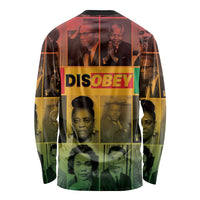 Disobey Black History Tribute Long Sleeve Shirt Honoring the Civil Rights Legacy - Wonder Print Shop