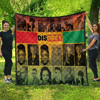 Disobey Black History Tribute Quilt Honoring the Civil Rights Legacy - Wonder Print Shop