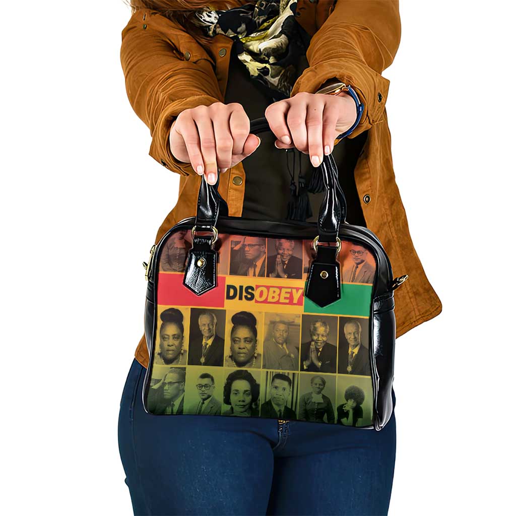 Disobey Black History Tribute Shoulder Handbag Honoring the Civil Rights Legacy - Wonder Print Shop
