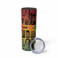 Disobey Black History Tribute Skinny Tumbler Honoring the Civil Rights Legacy - Wonder Print Shop
