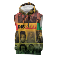 Disobey Black History Tribute Sleeveless Hoodie Honoring the Civil Rights Legacy - Wonder Print Shop