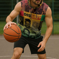 Disobey Black History Tribute Sleeveless Hoodie Honoring the Civil Rights Legacy - Wonder Print Shop