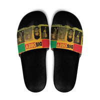 Disobey Black History Tribute Slide Sandals Honoring the Civil Rights Legacy - Wonder Print Shop