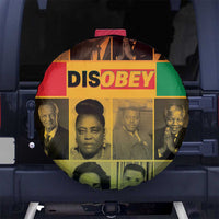 Disobey Black History Tribute Spare Tire Cover Honoring the Civil Rights Legacy - Wonder Print Shop