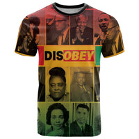 Disobey Black History Tribute T Shirt Honoring the Civil Rights Legacy - Wonder Print Shop