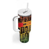 Disobey Black History Tribute Tumbler With Handle Honoring the Civil Rights Legacy - Wonder Print Shop