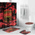 Happy Albania Independence Day Bathroom Set Albanian Eagle - Wonder Print Shop