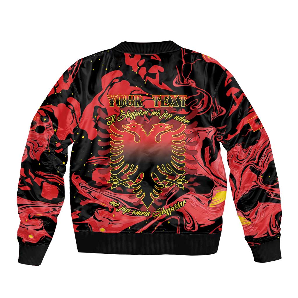 Happy Albania Independence Day Bomber Jacket Albanian Eagle - Wonder Print Shop