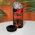 Happy Albania Independence Day 4 in 1 Can Cooler Tumbler Albanian Eagle - Wonder Print Shop
