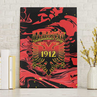 Happy Albania Independence Day Canvas Wall Art Albanian Eagle - Wonder Print Shop