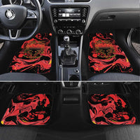 Happy Albania Independence Day Car Mats Albanian Eagle - Wonder Print Shop