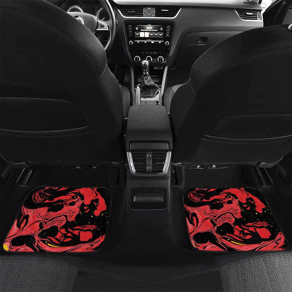 Happy Albania Independence Day Car Mats Albanian Eagle - Wonder Print Shop