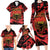 Happy Albania Independence Day Family Matching Long Sleeve Bodycon Dress and Hawaiian Shirt Albanian Eagle - Wonder Print Shop