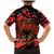 Happy Albania Independence Day Family Matching Mermaid Dress and Hawaiian Shirt Albanian Eagle - Wonder Print Shop