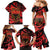 Happy Albania Independence Day Family Matching Mermaid Dress and Hawaiian Shirt Albanian Eagle - Wonder Print Shop