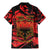 Happy Albania Independence Day Family Matching Mermaid Dress and Hawaiian Shirt Albanian Eagle - Wonder Print Shop