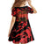 Happy Albania Independence Day Family Matching Off Shoulder Maxi Dress and Hawaiian Shirt Albanian Eagle - Wonder Print Shop