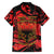 Happy Albania Independence Day Family Matching Summer Maxi Dress and Hawaiian Shirt Albanian Eagle - Wonder Print Shop