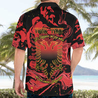 Happy Albania Independence Day Hawaiian Shirt Albanian Eagle - Wonder Print Shop