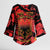 Happy Albania Independence Day Kimono Sleeve Blouse Albanian Eagle - Wonder Print Shop