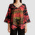 Happy Albania Independence Day Kimono Sleeve Blouse Albanian Eagle - Wonder Print Shop