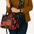 Happy Albania Independence Day Leather Bag Albanian Eagle - Wonder Print Shop