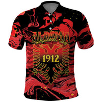 Happy Albania Independence Day Polo Shirt Albanian Eagle - Wonder Print Shop