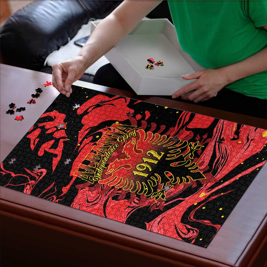 Happy Albania Independence Day Puzzle Albanian Eagle - Wonder Print Shop
