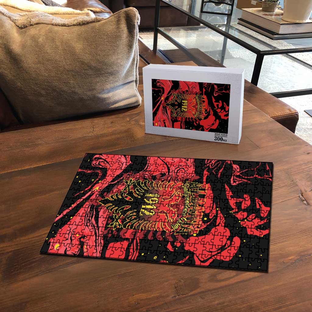Happy Albania Independence Day Puzzle Albanian Eagle - Wonder Print Shop