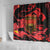Happy Albania Independence Day Shower Curtain Albanian Eagle - Wonder Print Shop