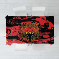 Happy Albania Independence Day Tablecloth Albanian Eagle - Wonder Print Shop