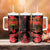 Happy Albania Independence Day Tumbler With Handle Albanian Eagle - Wonder Print Shop