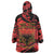 Happy Albania Independence Day Wearable Blanket Hoodie Albanian Eagle - Wonder Print Shop