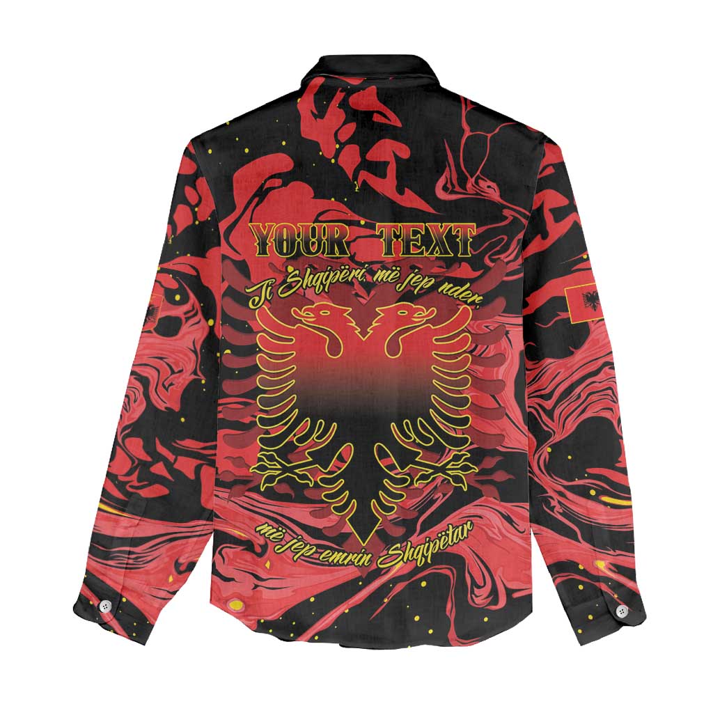 Happy Albania Independence Day Women Casual Shirt Albanian Eagle - Wonder Print Shop
