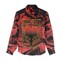 Happy Albania Independence Day Women Casual Shirt Albanian Eagle - Wonder Print Shop