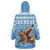 Personalised Somalia Christmas Wearable Blanket Hoodie Black Santa Riding Leopard Kirismas Wacan - Wonder Print Shop