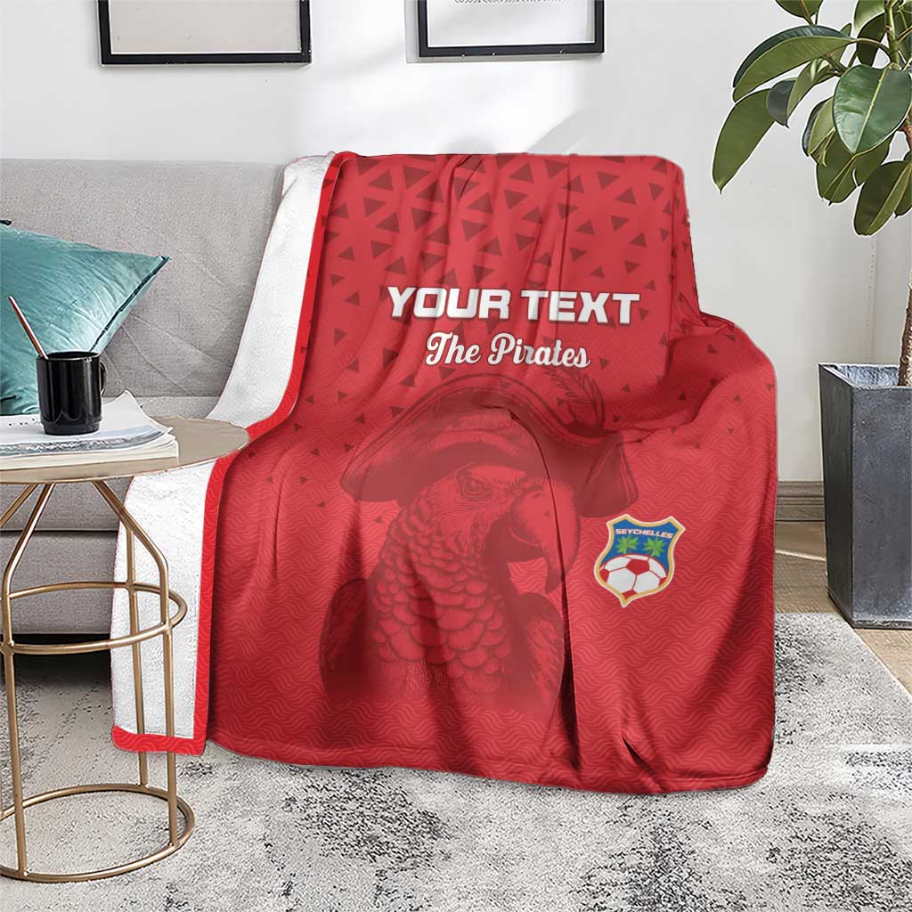 Custom Seychelles Football Blanket Go The Pirates