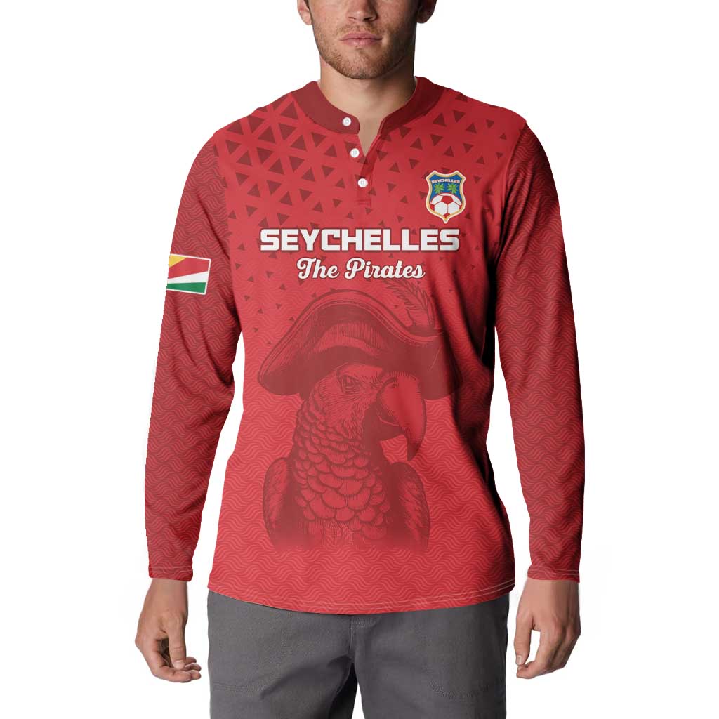 Custom Seychelles Football Button Sweatshirt Go The Pirates - Wonder Print Shop